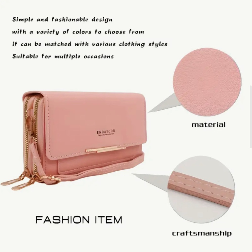 Pink Forever Young Crossbody Bag NIP - Picture 11 of 13